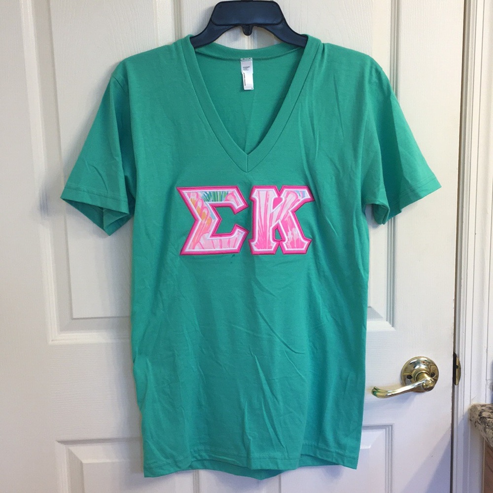 Sigma Kappa Lilly Pulitzer Double Stitch